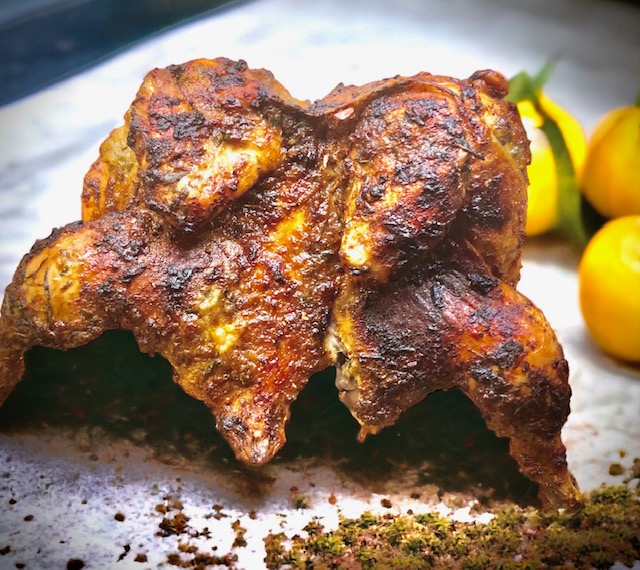 Roadkill Chicken - Platthuhn - Die Pfanne von harecker.de