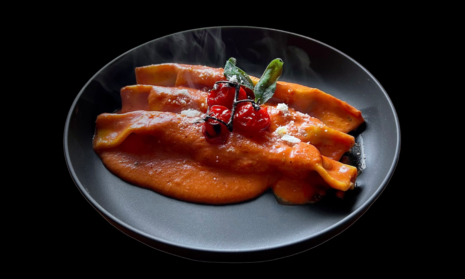 Caramelle mit Tomaten-Mozzarella-Sauce - Die Pfanne von harecker.de