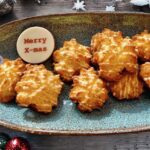 Kokos-Makronen, ein beliebtes Weihnachtsgebäck.