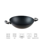 Wok mit 2 Griffen, 32 cm, Produktbild