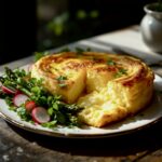 Soufflè Omelett oder auch Omelett Poulard.