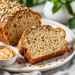High-Protein-Brot mit viel Eiweiß und Geschmack, schnell selbst gemacht.