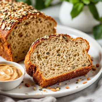 High-Protein-Brot mit viel Eiweiß und Geschmack, schnell selbst gemacht.