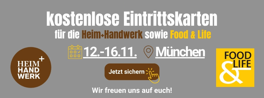 Pfannen Harecker Eintrittskarten Heim und Handwerk 2025