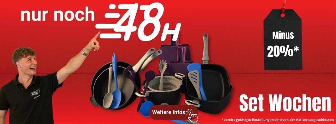 Pfannen Harecker Set Wochen
