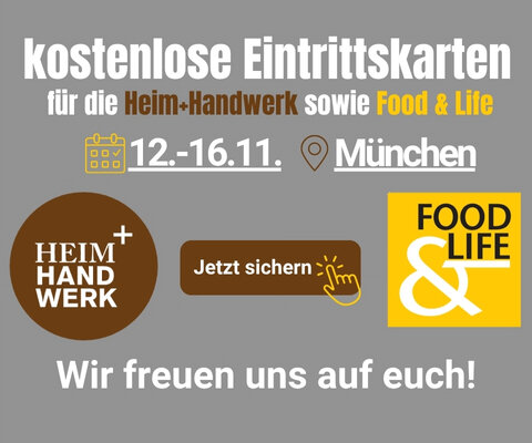 Pfannen Harecker Eintrittskarten Heim und Handwerk 2025