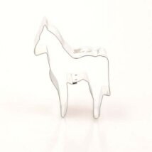 Ausstechform Pferd 8,0 cm Weißblech