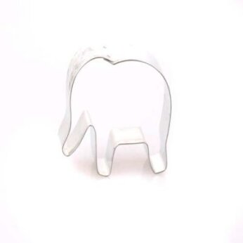 Ausstechform Elefant 7,0 cm Wei&szlig;blech (Auslaufmodell)