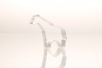 Ausstechform Giraffe 8,0 cm Weißblech (Auslaufmodell)