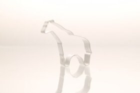 Ausstechform Giraffe 7,5 cm Weißblech