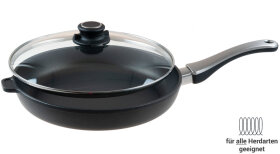 Flachpfanne f&uuml;r Induktionsherd 28 cm &Oslash; mit...