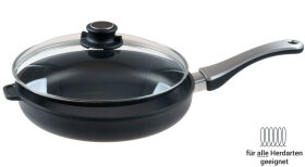 Flachpfanne f&uuml;r Induktionsherd 26 cm &Oslash; mit...