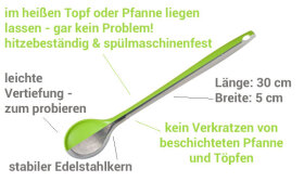 Koch- und Backl&ouml;ffel Set 30 cm