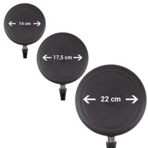 leichtes flache Pfannen Set Induktion 20 &amp; 24 &amp; 28 cm X Lite