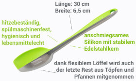 So&szlig;enl&ouml;ffel L 30 cm anthrazit