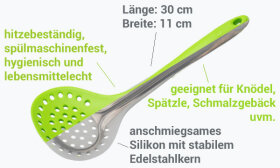 Schauml&ouml;ffel 30 cm anthrazit