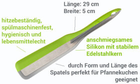 Spatel 29 cm olive
