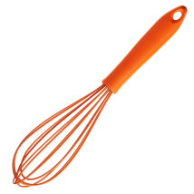 Schneebesen L 27 cm orange