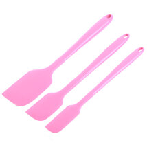 Design Teigschaber Set 3 tlg. pink