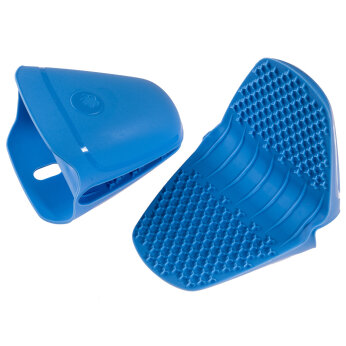 Thermo-Fingerschutz 14 cm blau