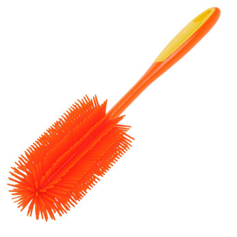 Silikon Sp&uuml;lb&uuml;rste 29 cm orange