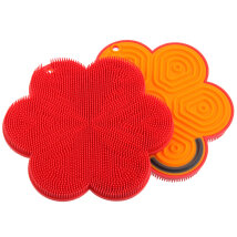 Scrubby Plus Blume rot-orange