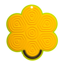Scrubby Plus Blume limette-gelb