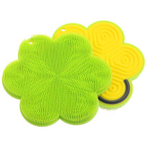 Scrubby Plus Blume limette-gelb