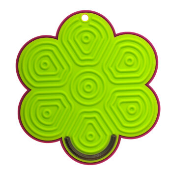 Scrubby Plus Blume lila-limette