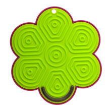 Scrubby Plus Blume lila-limette