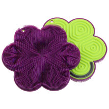 Scrubby Plus Blume lila-limette
