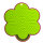 Scrubby Plus Blume lila-limette