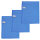 Poliertuch 50 x 60 cm 3er Set blau