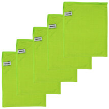 Poliertuch 50 x 60 cm 5er Set limette