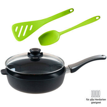 Kennenlern Set 4 tlg. Induktion limette