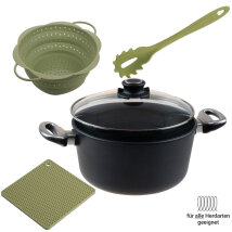 Pasta Set Induktion 5 tlg. olive
