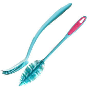 B&uuml;rsten Set 2tlg. t&uuml;rkis