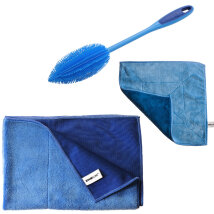 Einsteiger Putz-Set 3 tlg. blau