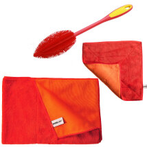 Einsteiger Putz-Set 3 tlg. rot
