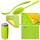 Profi Putz-Set 6 tlg. limette