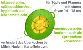 Kochblume S blau