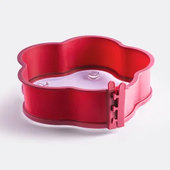 Coox-Springform Blume 26 cm rot