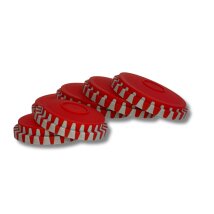 1Click-Deckel Set 6-tlg rot