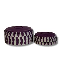 1Click-Deckel Set 6-tlg lila