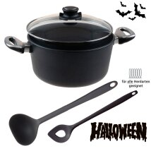 Premium-Kochtopf Sparset 4-teilig f&uuml;r alle Herdarten...