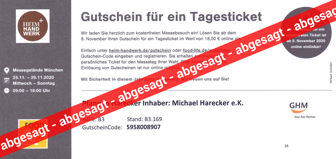 kostenlose Eintrittskarten