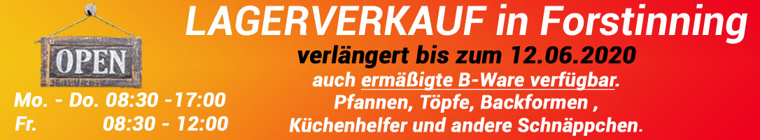 Lagerverkauf 2020